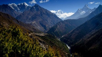 The number of visitors to the Everest region increased by 83 percent