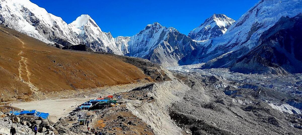 Preparing to move Everest base camp